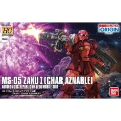 Canadian Gundam HG (The Origin) Char MS-05 Aznable's Zaku I (015)